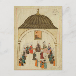 Postal Miniatura de la 'Memorie Turchesche'