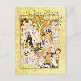 Postal Miniatura persa: El inadecuado regalo de los Dervi