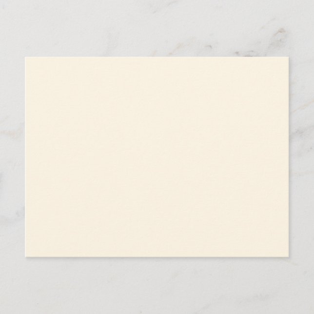 Postal Minimal Blank Color  (Anverso)