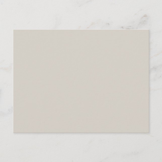 Postal Minimal Blank Color  (Anverso)