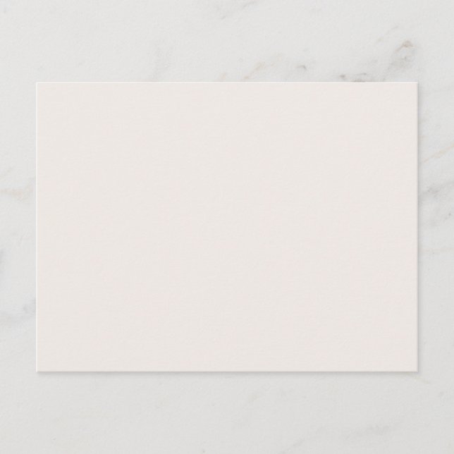 Postal Minimal Blank Color  (Anverso)