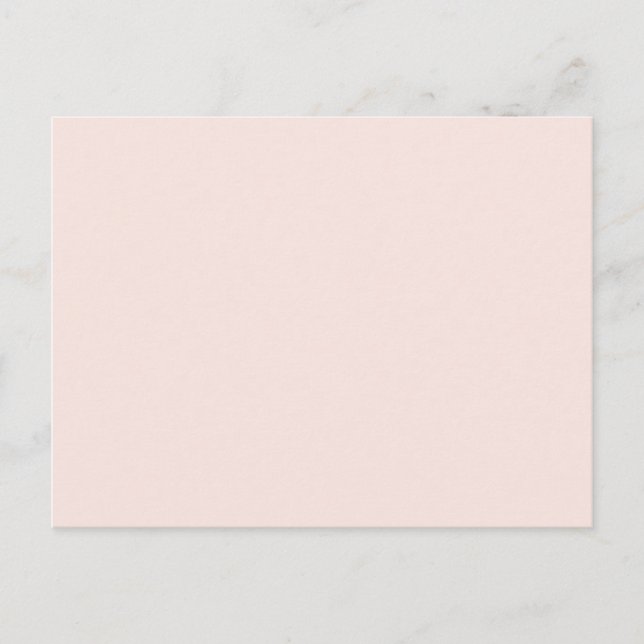 Postal Minimal Blank Color  (Anverso)