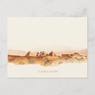 Postal Minimal Boho El Cairo Egipto Viajes