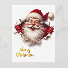 Postal Minimal Christmas Postcard | Line Art  | KalirARTS