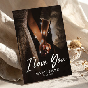 Postal Minimal moderno me encanta que insertes fotos