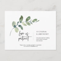 Minimalismo de vegetación, El amor es paciente, Bo