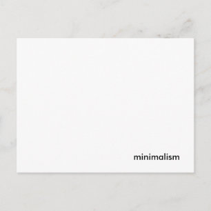 postal minimalista