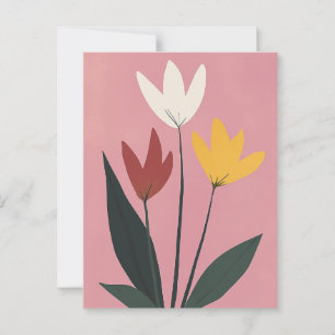 Postal Minimalista escandinavo #163
