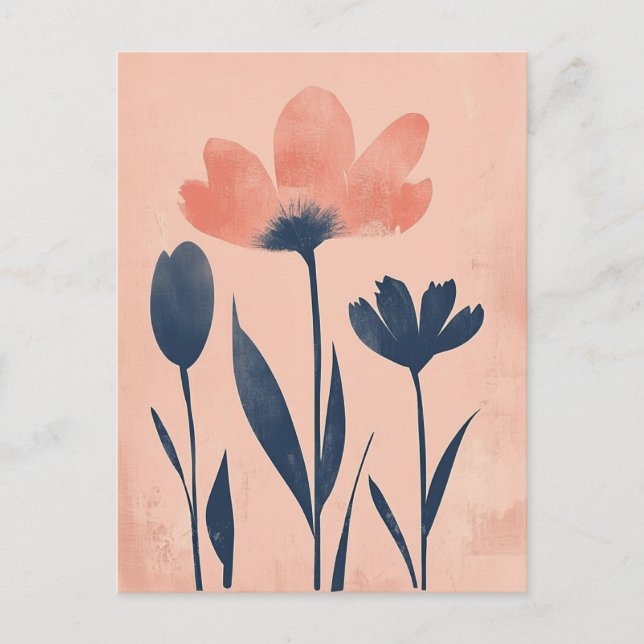 Postal Minimalista escandinavo #168 (Anverso)