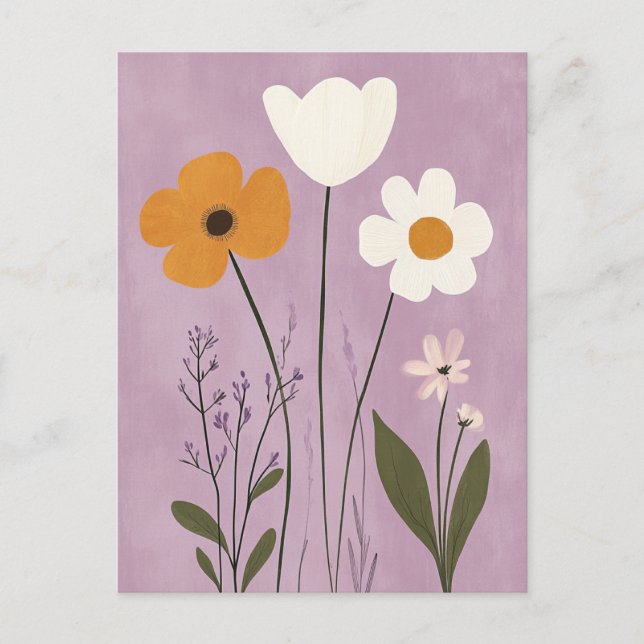 Postal Minimalista escandinavo #174 (Anverso)