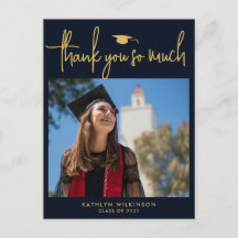 Minimalista guión de oro azul de la Marina moderna