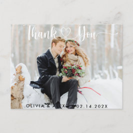 Postal Minimalista y Chic Gracias