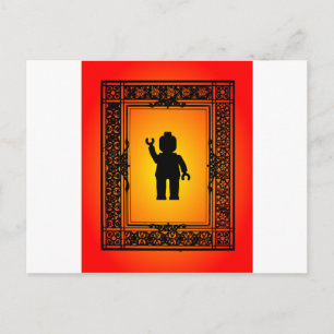 Postal Minimizar la ola parisina por el Personalizar Mi M