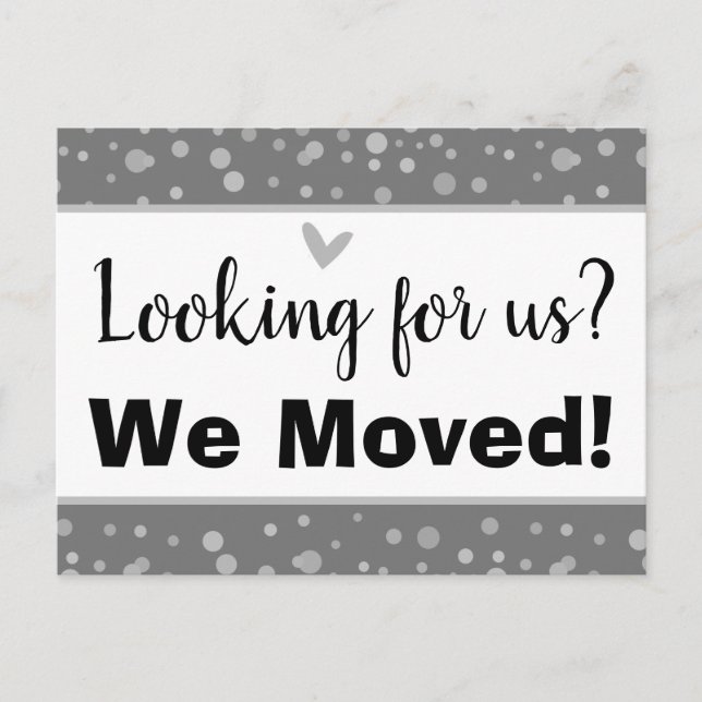 Postal Mínimo que hemos trasladado personalizado (Anverso)