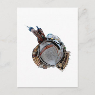 Postal "Miniplaneta" de Cracovia