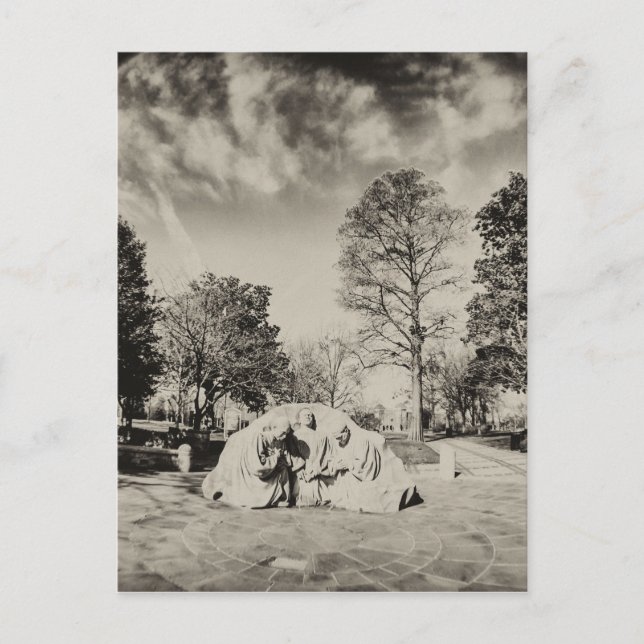 Postal Ministros de arrodillamiento en el parque Kelly In (Anverso)