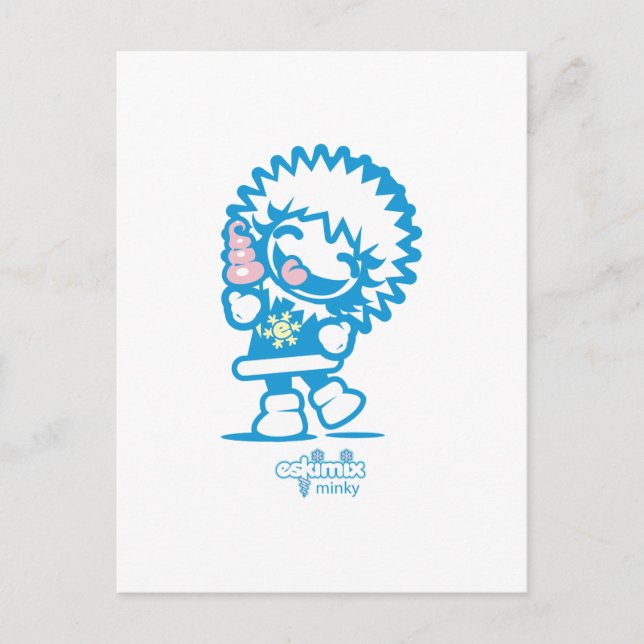 Postal Minky (Anverso)