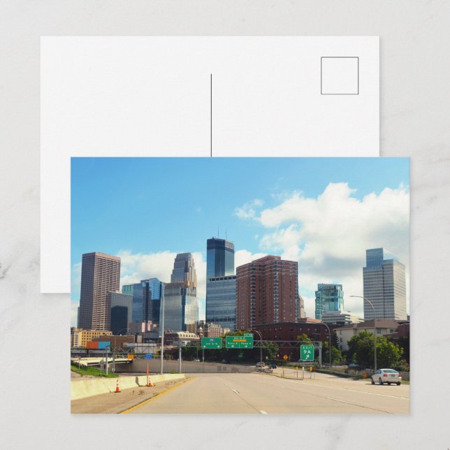 Postal Minneapolis Minnesota (Anverso / Reverso)