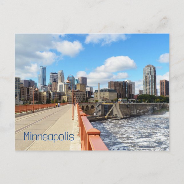 Postal Minneapolis Minnesota (Anverso)