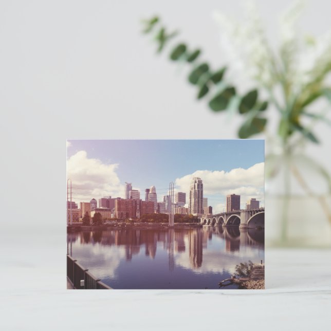 Postal Minneapolis Minnesota (Anverso de pie)