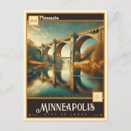 Postal Minneapolis, Minnesota | Vintage