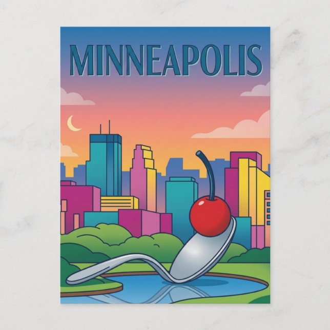Postal Minneapolis Sculpture Garden (Anverso)