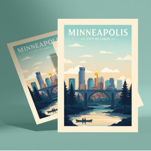 Postal Minneapolis vintage