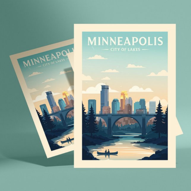 Postal Minneapolis vintage (Subido por el creador)