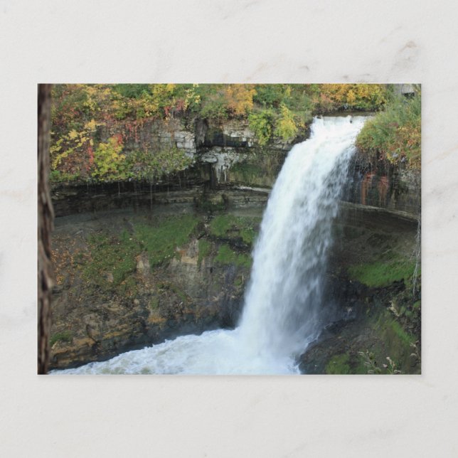 Postal Minnehaha Falls (Anverso)