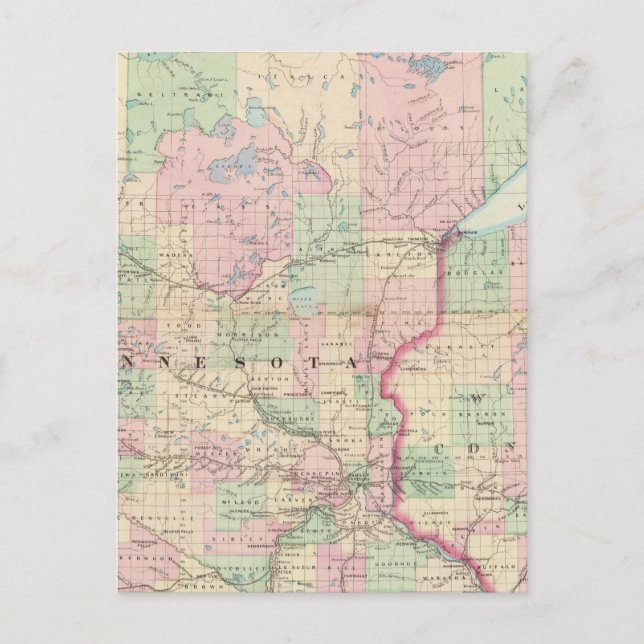 Postal Minnesota (Anverso)