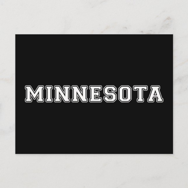 Postal Minnesota (Anverso)