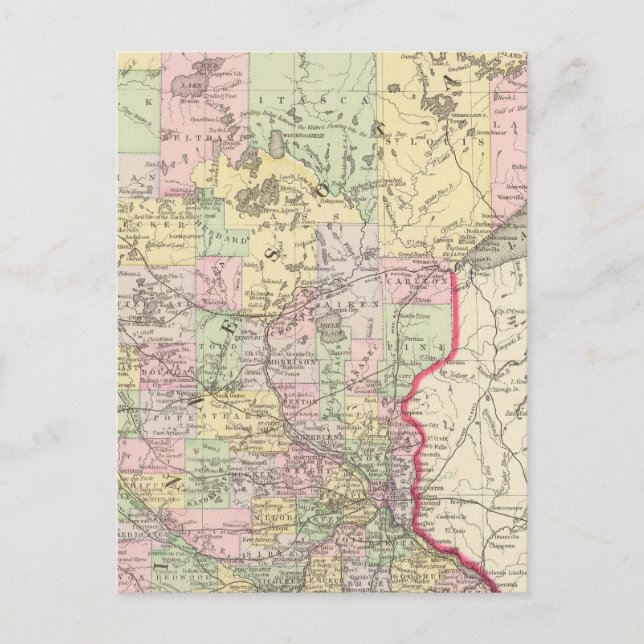 Postal Minnesota 6 (Anverso)