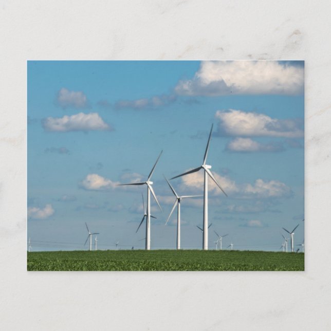 Postal Minnesota, Dexter, Granja Eólica Grand Meadow 2 (Anverso)