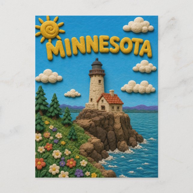 Postal Minnesota Split Rock Modern KLAYKOO (Anverso)