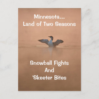 Postal Minnesota... Tierra de dos estaciones