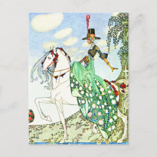 Postal Minotte, la princesa de cuento de Kay Nielsen