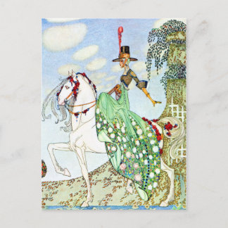 Postal Minotte Princesa de Kay Neilsen