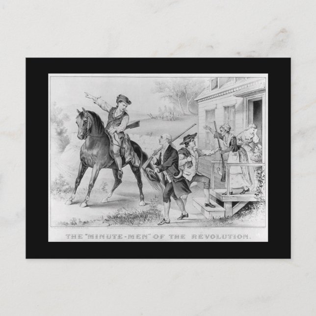 Postal Minute Men (Anverso)