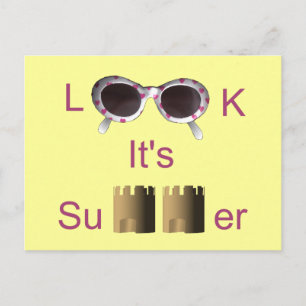 Postal Mira, es verano.