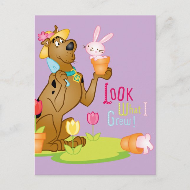 Postal Mira lo que crecí (Anverso)