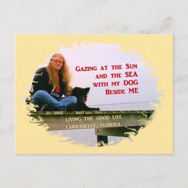 Postal Mirada en The Sun (Anverso)