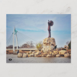 Postal Mirada Oeste del guardián de las llanuras