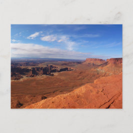 Postal Mirador de White Rim en el Parque Nacional Canyonl