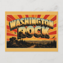 Mirador escénico del bosque de Washington Rock Nue