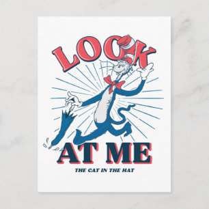 Postal Mírame Gato En El Gorra