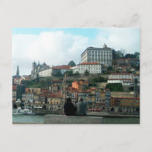 Postal Mirando a Oporto