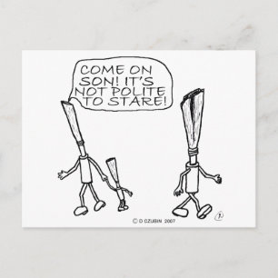 Postal Mirando a Reed