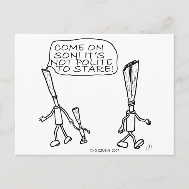 Postal Mirando a Reed (Anverso)