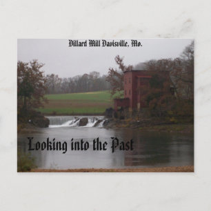 Postal Mirando al pasado, Dillard Mill Davisv...