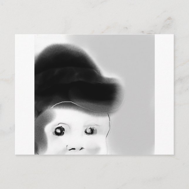 Postal mirándote (Anverso)